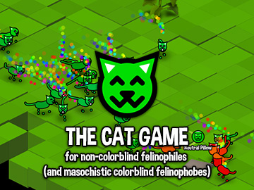 The Cat Game for Non-Colorblind Felinophiles