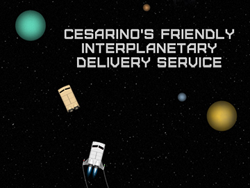 Cesarino's Friendly Interplanetary Delivery Service